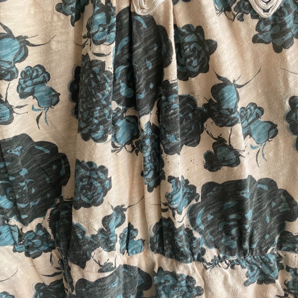 Anthropologie Deletta Floral Sleeveless Tank Top S - Picture 6 of 10